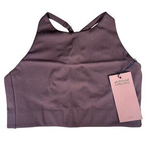 Girlfriend Collective Topanga Bra Brown Women's Size Medium New With Tags!